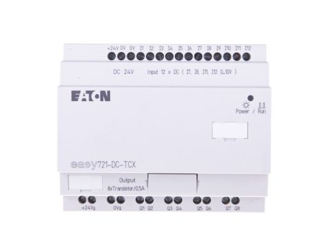 Przekaźnik programowalny 24V DC 12we, 8wy (tranzystorowe) EASY721-DC-TCX 274122