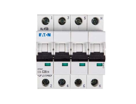 Wyłącznik nadprądowy 3P+N C 20A 6kA AC CLS6-C20/3N-DP 270489