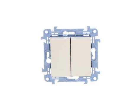 Simon 10 Łącznik świecznikowy 10AX IP20 kremowy CW5.01/41