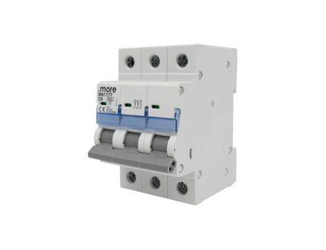 WYŁĄCZNIK NADPRĄDOWY 6kA 3P C6A