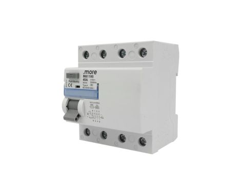 WYŁĄCZNIK RÓŻNICOWOPRĄDOWY A 6kA 4P 40A 30mA