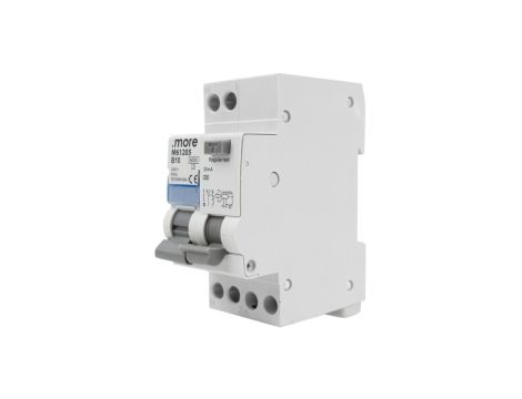 Wyłącznik różnicowo-prądowy z członem nadprądowym 1P+N B10A 30mA typA