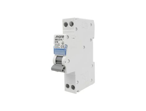 Wyłącznik różnicowo-prądowy z członem nadprądowym 1P C16A 30mA typAC