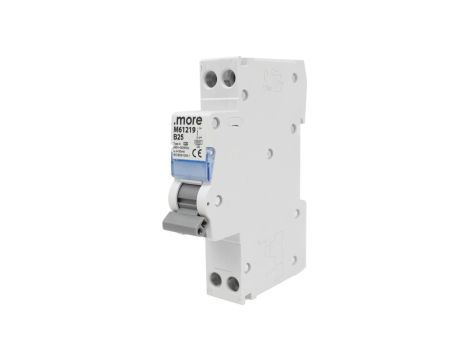 Wyłącznik różnicowo-prądowy z członem nadprądowym 1P B25A 30mA typA