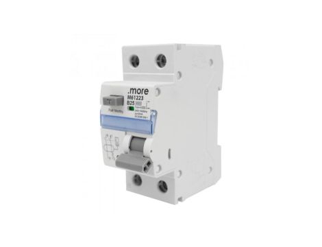 Wyłącznik różnicowo-prądowy z członem nadprądowym 2P B25A 30mA typAC