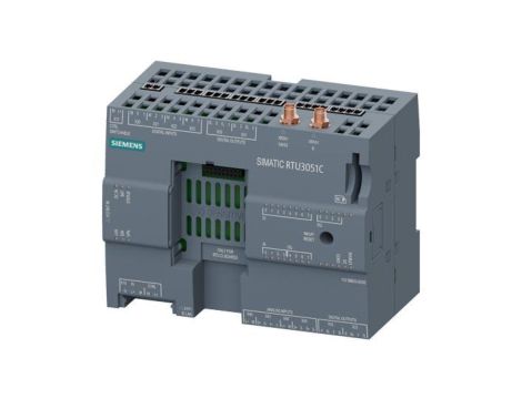 SIMATIC RTU3051C kompaktowy moduł RTU zasilany z baterii lub panelu słonecznego GPRS LTE SMS 8 DI 8 DO 4 AI 6NH3112-5BB00-0XX0