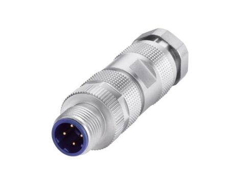 Wtyczka IE M12 PLUG PRO M12 (kodowanie D), metalowa, dla SCALANCE X208 PRO i ET 200 PRO PN. paczka 8 szt., 6GK1901-0DB10-6AA8