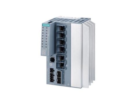 Switch przemysłowy zarządzalny SCALANCE XC206-2G PoE 6x 100/1000 Mbps RJ45 PoE, 2x 1,000, 10,000 Mbps SFP+, 6GK5206-2RS00-2AC2