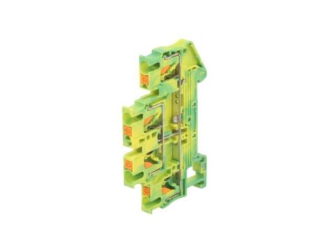 PTTB2.5-PE Złączka szynowa, PTTB, na szynę DIN, push-in, żółto-zielony, TS35