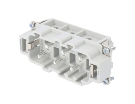 HC-HS06-I-UT-M Złącze prostokątne, męskie, il.pinów: 6, 41A, 400V, 6+PE, rozmiar B16