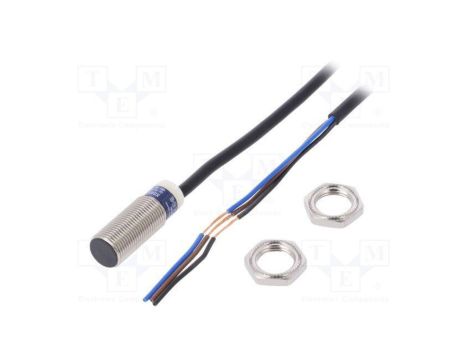 XS512B1PAL2 Czujnik indukcyjny, Output: PNP / NO, 02mm, 1224VDC, M12, 2m, Szczelność: IP67