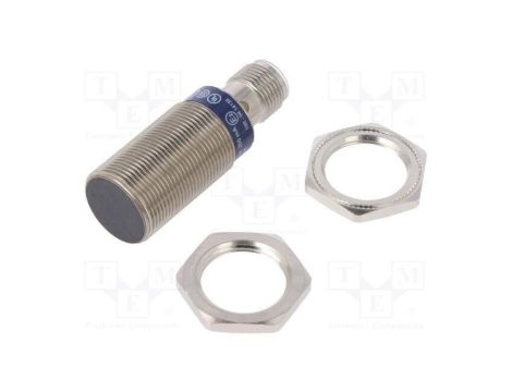 XS118B3PCM12 Czujnik indukcyjny, Output: PNP / NO + NC, 08mm, 1224VDC, M18, Szczelność: IP67