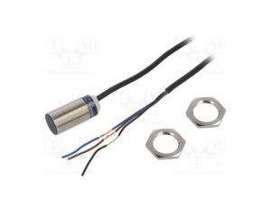 XS518B1PAL2 Czujnik indukcyjny, Output: PNP / NO, 05mm, 1224VDC, M18, 2m, Szczelność: IP67
