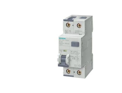 Wyłącznik różnicowo-nadprądowy RCBO 10kA 1P+N typ A 30mA B16A AC 230V 5SU1354-6KK16