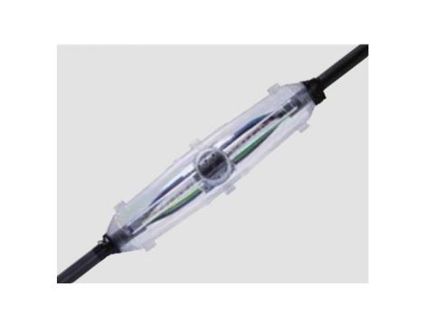 Mufa żywiczna przelotowa z żywicą EG i złączkami śrubowymi, M12 EG/V, 131867