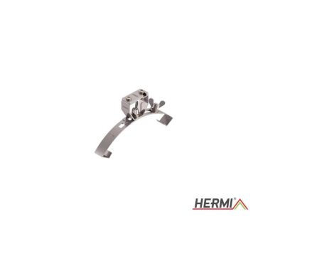 Podpora przewodu płaskiego 20x3 na gąsior L-180mm, stal nierdzewna