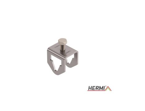 Złącze nierdzewne pręt/ bednarka/ drut 1-śrubowe