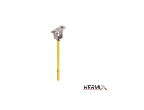 Uchwyt bednarki do ściany max 40x4mm l-100mm stal nierdzewna A2