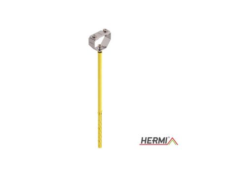 Uchwyt bednarki do ściany l-300mm, stal nierdzewna A2