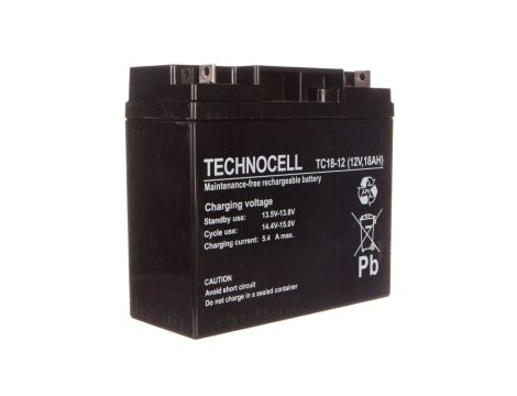 Akumulator VRLA AGM 12V 18Ah TC 18-12