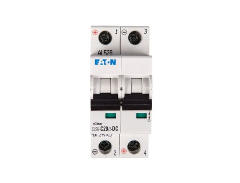 Wyłącznik nadprądowy 2P C 20A 6kA DC CLS6-C20/2-DC-DE 247819