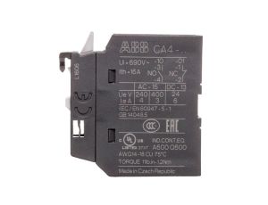 Styk pomocniczy 0Z 1R montaż czołowy CA4-01 1SBN010110R1001