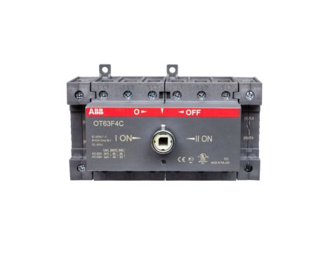 Przełącznik zasilania I-0-II 63A 4P OT63F4C 1SCA105369R1001