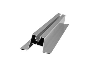 Mostek na blachodachówkę Uchwyt trapezowy aluminiowy szyna montażowa 400x60mm do paneli PV