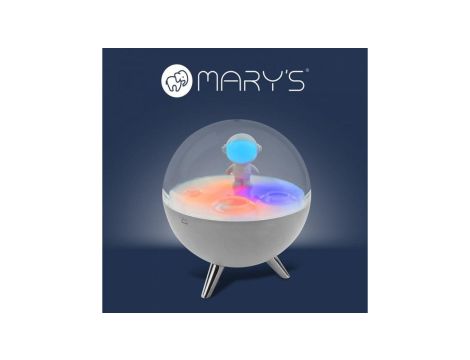 MARYS LAMPKA NOCNA LED RGB KSIĘŻYC BIAŁY