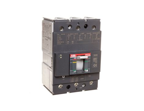 Wyłącznik mocy 3P 200A 36kA XT3N 250 z wyzwalaczem TMD 200-2000 3p F F 1SDA068058R1