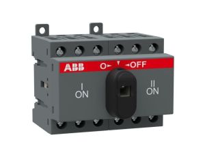 Przełącznik zasilania I-0-II 25A 3P OT25F3C 1SCA104863R1001