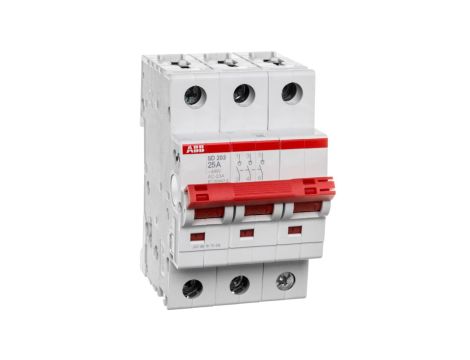Rozłącznik modułowy 25A 3P SD203/25 2CDD283101R0025