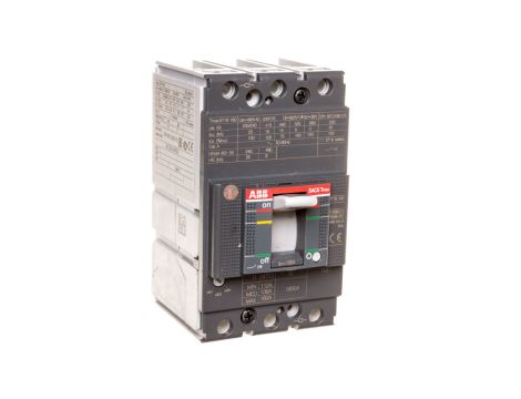 Wyłącznik mocy 3P 160A 18kA XT1B 160 z wyzwalaczem TMD 160-1600 3p F F 1SDA066809R1