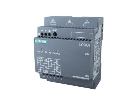 Moduł komunikacyjny Logo! 8 Modbus RTU (RS232/485) 4-portowy przełącznik bez silnika 4G/LTE bez anteny GPS 6ED1055-5MC08-0BA1