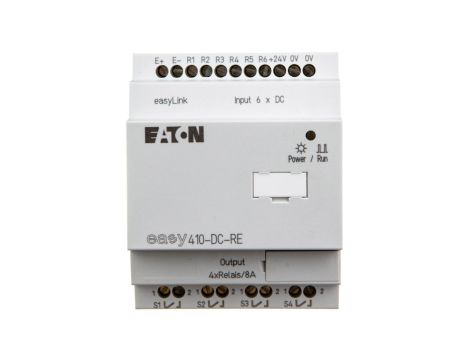 Moduł wejść/wyjść 6we/4wy przekaźnikowe 24V DC EASY410-DC-RE 114293