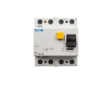Wyłącznik różnicowoprądowy 4P 40A 0,5A typ AC CFI6 40/4/05 235787