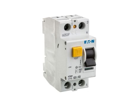 Wyłącznik różnicowoprądowy 2P 63A 0,3A typ AC CFI6 63/2/03 235770