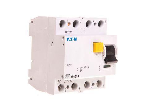 Wyłącznik różnicowoprądowy 4P 63A 0,1A typ A CFI6 63/4/01-A 235797