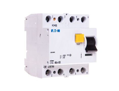 Wyłącznik różnicowoprądowy 4P 40A 0,3A typ AC CFI6 40/4/03 235786