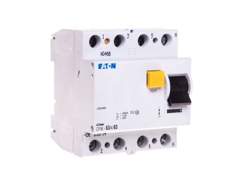 Wyłącznik różnicowoprądowy 4P 63A 0,3A typ AC CFI6 63/4/03 235794