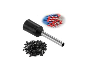 Trytyt Końcówka tulejkowa izolowana DUI-1,5-10CZ czarny 100szt