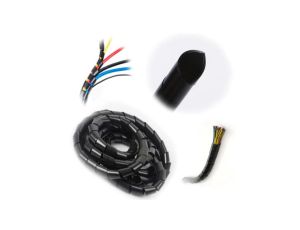 Trytyt Wąż spiralny GST-8B czarny 10M