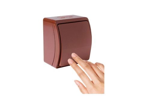 VIPLAST KOALA Łącznik Jednobiegunowy Hermetyczny Brązowy