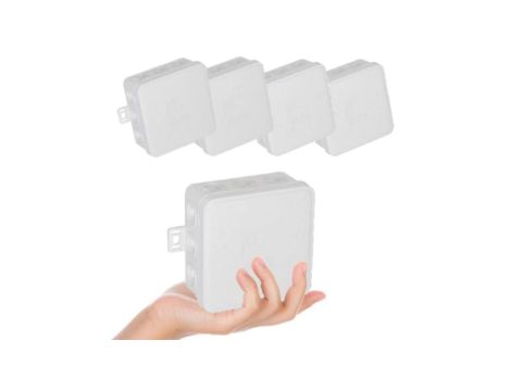 VIPLAST Puszka V7 Bryzgoszczelna Biała IP54 5 sztuk