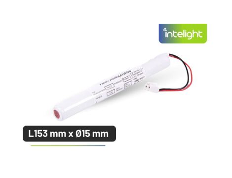Pakiet akumulatorów NiCd 3,6V 600mAh do oprawy VELLA 125 1H - L153 x Ø15 / 96000