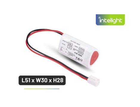 Pakiet akumulatorów NiMH 3,6V 1500mAh HT do oprawy Carina 3H (piramidka) -L51 x W30 x H28 / 96294