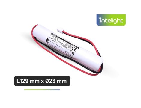 Pakiet akumulatorów NiCd 3,6V 1500mAh HT do oprawy AURA MT 1H / WARS 2x120 1H MT/ Primus LED D10 1H - L129 x Ø23 / 40157
