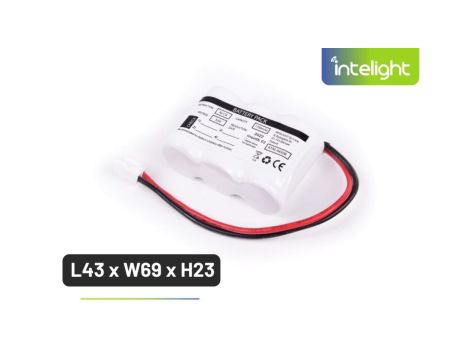 Pakiet akumulatorów NiCd 3xSC 3,6V 1700mAh do oprawy Starlet Quad SO 150 3H SO 250 1H i 3H SOH 250 1H SC 150/250 1H SCH 250 1H /