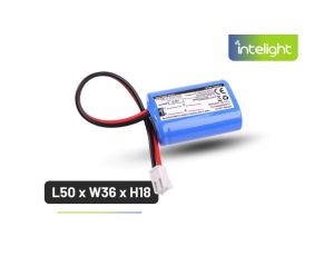 Pakiet akumulatorów LiFePO4 6,4V 1000mAh do oprawy Starlet Round 150 2H/3H / 350 1H - L50 x W36 x H18 / 96052
