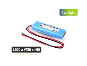 Pakiet akumulatorów LiFePO4 12,8V 1000mAh do oprawy WARS 3W 2H / PRIMUS LED HP 3W 2h - L100 x W36 x H18 / 96088